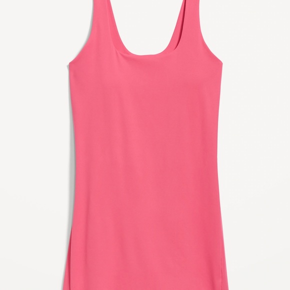 NWT OLD NAVY PowerSoft Sleeveless Shelf-Bra Support Dress Color: Flower Trail - Picture 2 of 7